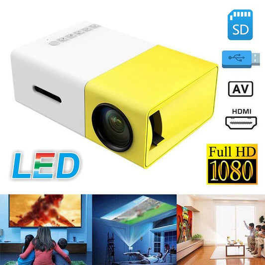 mini video projecteur led HDMI, compatible USB, Audio