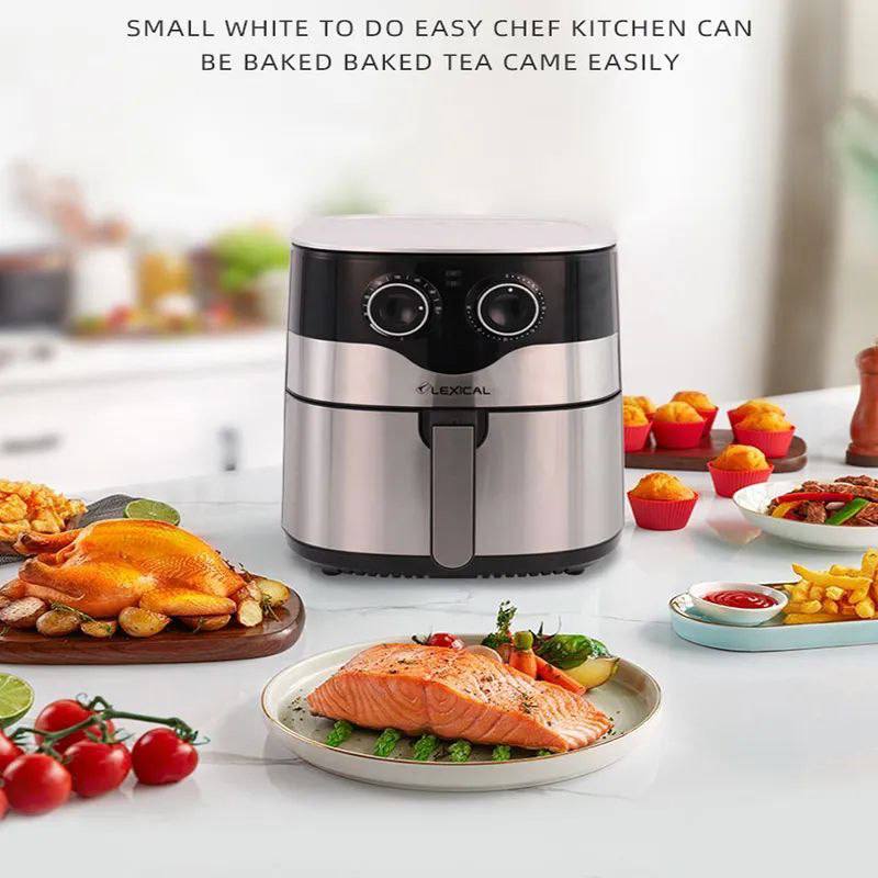 Lexical Air Fryer Friteuse sans Huile écran tactil LED 8 L IFOLKI STORE