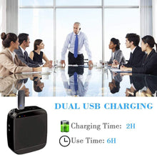 Charger l'image dans la galerie, Microphone Sans Fil,2.4G Wireless Microphone Micro-Casque,Transmission Sans Fil De 50m,pour Guide Touristique, Enseignement, Discours/Enseignants, Salle De Classe