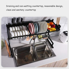 Charger l'image dans la galerie, الآن رف تجفيف وتنظيم الأواني من الفولاذ المقاوم للصدأ