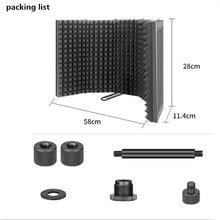 Charger l'image dans la galerie, Bouclier d’isolation de microphone insonorisé en métal