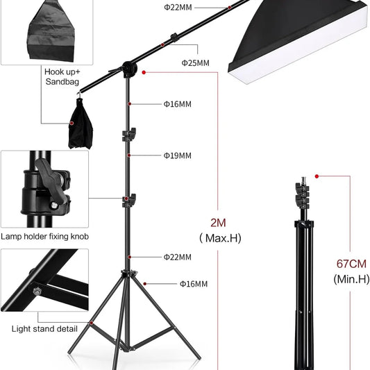 Kit Studio Photo Complet