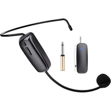 Charger l'image dans la galerie, Microphone Sans Fil,2.4G Wireless Microphone Micro-Casque,Transmission Sans Fil De 50m,pour Guide Touristique, Enseignement, Discours/Enseignants, Salle De Classe