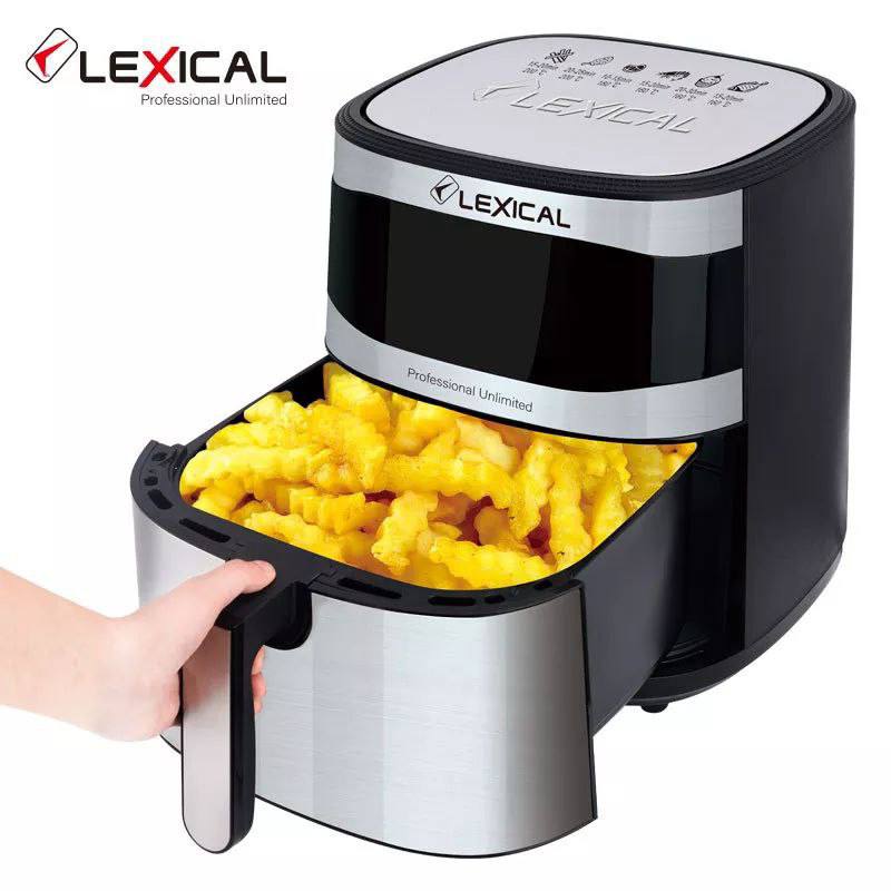 Lexical Air Fryer Friteuse sans Huile écran tactil LED 8 L IFOLKI STORE