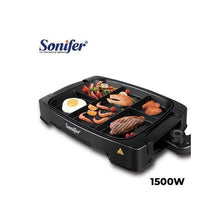 Charger l'image dans la galerie, Sonifer Barbecue Électrique Multi-Portions 1500W - SF-6074 - Noir