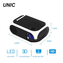 Charger l'image dans la galerie, Mini Projecteur LCD UHD 3D 1920*1080P Portbale