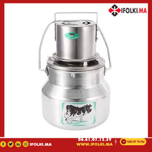 Charger l'image dans la galerie, آلة مخض الحليب المنزلية واستخراج الزبدة البلدية من 5 لتر الى 20