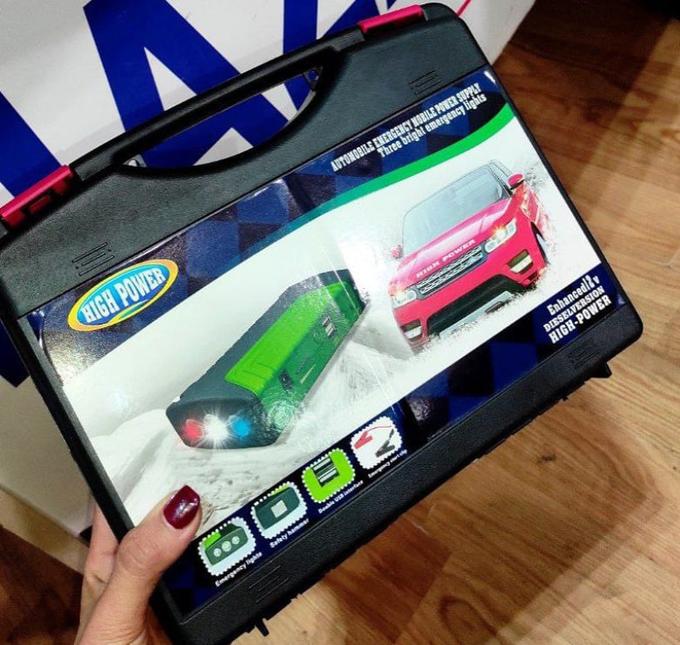 مصدر طاقة محمول عالي الطاقة للسيارات ابدأ تشغيل سيارتك وشحن أجهزتك في حالات الطوارئ