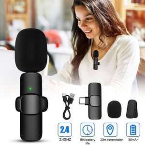 Micro-cravate sans fil, pour téléphone portable