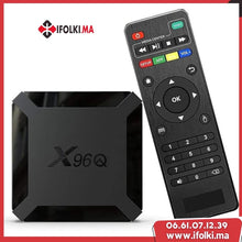 Charger l&#39;image dans la galerie, Boitier iptv Android TV Box X96Q Smart TV Box WiFi 2+16 Go avec Allwinner H313 TV Box Android  Prend en Charge 4K HD Multimédia
