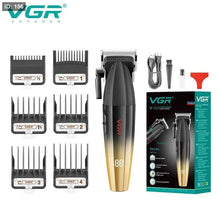 Charger l&#39;image dans la galerie, VGR Barber Professional Barber 9000 RPM Barber Digital Display Mens Barber V-003 250411
