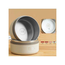 Charger l&#39;image dans la galerie, Lot de 4 lunch box empilable avec Sac à Lunch Boîte à déjeuner Étanche inox
