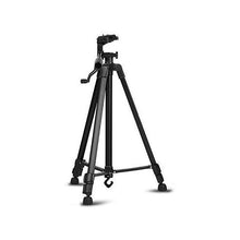 Charger l&#39;image dans la galerie, حامل ثلاثي القوائم trépied professionnel léger tripod caméra telephone en alliage d&#39;aluminium
