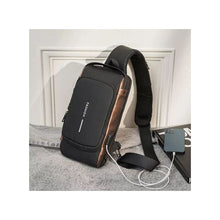 Charger l&#39;image dans la galerie, حقيبة ذكية مع قفل أمان ظد السرقة و منفذ شحن -Sac à bandoulière USB
