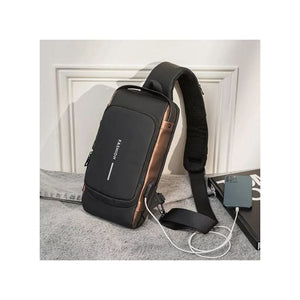 حقيبة ذكية مع قفل أمان ظد السرقة و منفذ شحن -Sac à bandoulière USB