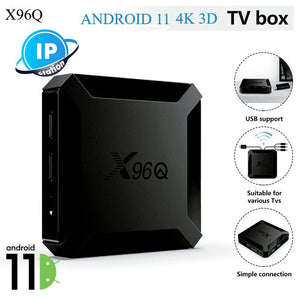 X96 X96Q TV Box Android 11.0 Allwinner H313 Quad Core ARM