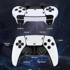 GAME STICK PRO : جهاز الألعاب الذهبية مع أكثر من 20000 لعبة و وحدتين للتحكم اللاسلكي