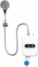 Charger l&#39;image dans la galerie, Chauffe-eau électrique sans réservoir 3500W,mini chauffe-eau instantané  avec affichage numérique
