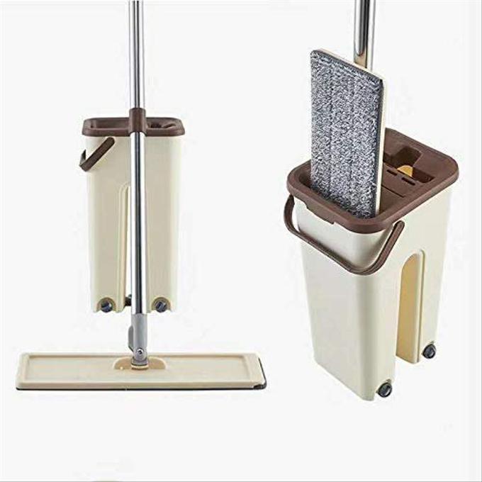 ممسحة التنظيف مع سطل العصر و التنشيف