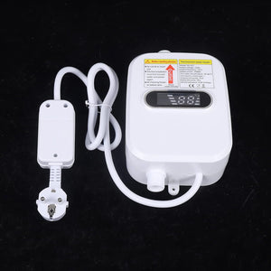 Chauffe-eau électrique sans réservoir 3500W,mini chauffe-eau instantané  avec affichage numérique