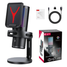 Charger l'image dans la galerie, Yanmai GM7 – Microphone Professionnel USB RGB pour Gaming, Streaming &amp; Création
