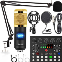 Charger l&#39;image dans la galerie, Microphone BM-800 &amp; Carte son V8 – Kit complet pour studio à domicile
