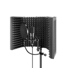 Charger l&#39;image dans la galerie, Bouclier d’isolation de microphone insonorisé en métal
