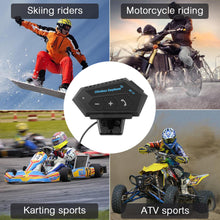 Charger l'image dans la galerie, BT-12 Casque Bluetooth pour Moto – Kit Main Libre avec Micro Antibruit &amp; Commandes au Guidon
