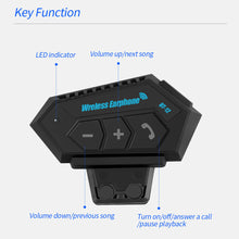Charger l'image dans la galerie, BT-12 Casque Bluetooth pour Moto – Kit Main Libre avec Micro Antibruit &amp; Commandes au Guidon
