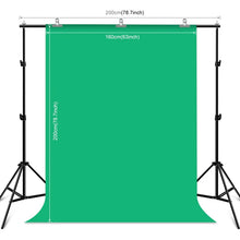 Charger l&#39;image dans la galerie, Kit de fond de studio Green Screen 2x3m PULUZ
