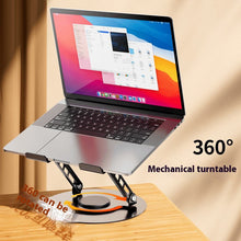 Charger l'image dans la galerie, Support de Bureau Pliable &amp; Rotatif 360° pour Ordinateur Portable – Réglable et Ergonomique
