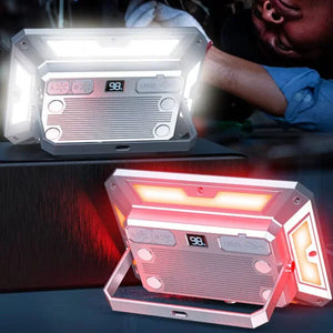 Projecteur LED Multifonction KXK-686 50W – Rechargeable, Étanche, 1000LM, USB