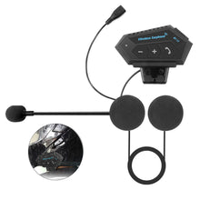 Charger l'image dans la galerie, BT-12 Casque Bluetooth pour Moto – Kit Main Libre avec Micro Antibruit &amp; Commandes au Guidon
