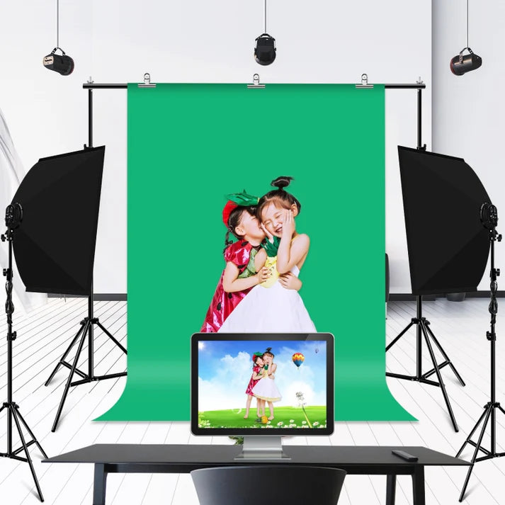 Kit de fond de studio Green Screen 2x3m PULUZ