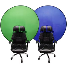 Charger l'image dans la galerie, Arrière-plan Double Face Vert &amp; Bleu Portable – Fond Chroma Key Photo &amp; Vidéo
