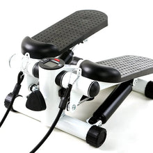Charger l&#39;image dans la galerie, LCD جهاز اللياقة البدنية و المشي للتمرين في المنزل مع أشرطة مقاومة و شاشة mini stepper exercise machine
