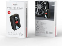 Charger l&#39;image dans la galerie, Compresseur d&#39;air électrique sans fil pour voiture, pompe de gonflage pour moto, vélo, bateau, auto
