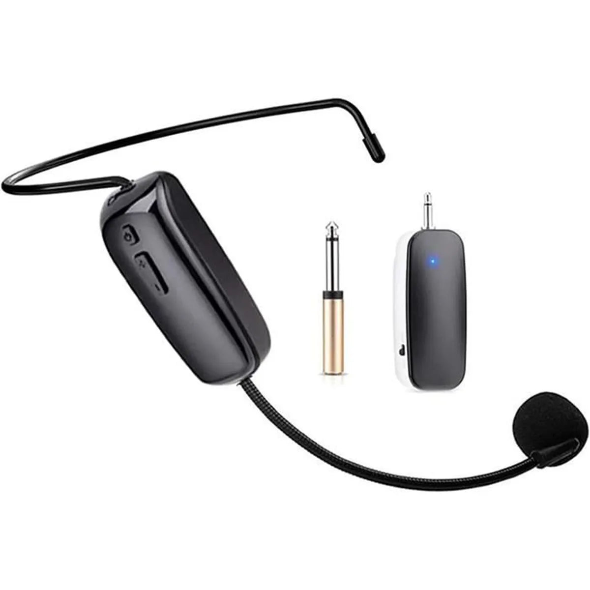 Microphone Sans Fil,2.4G Wireless Microphone Micro-Casque,Transmission –  IFOLKI STORE