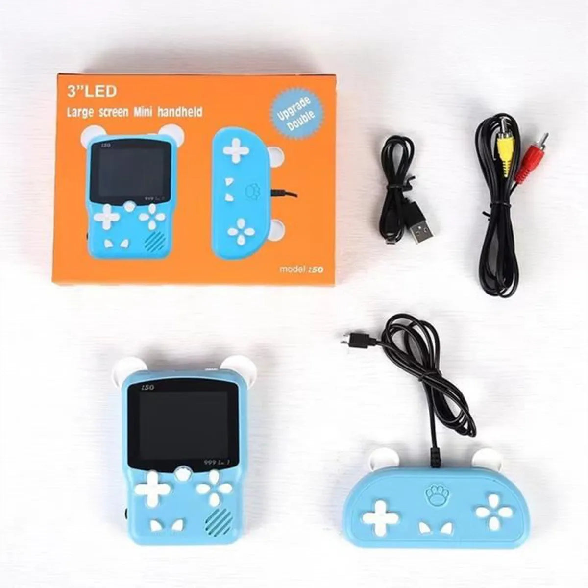 Console Jeux Portable 220 Jeux - 16bit Rétro - Écran LCD 3.0" - Cadeau Enfant
