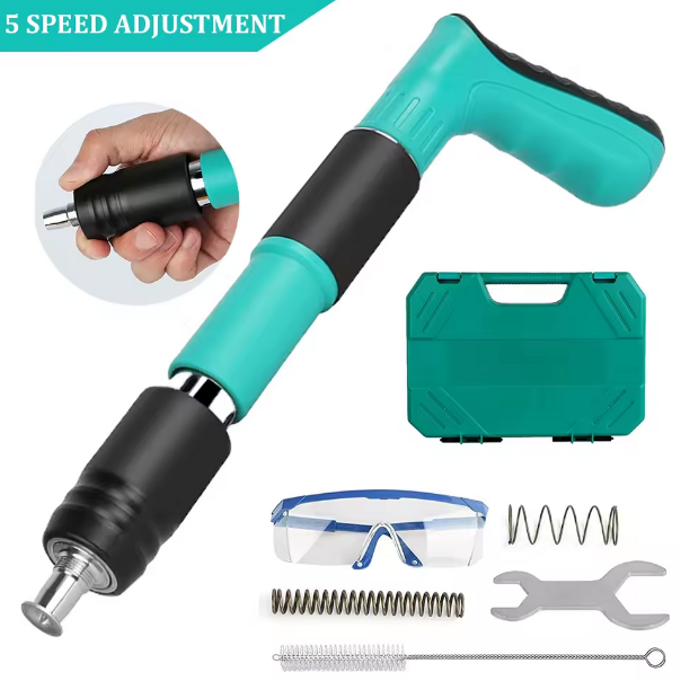 Manual Mini pistolet à ongles en acier à ongles portable avec 20 Clous