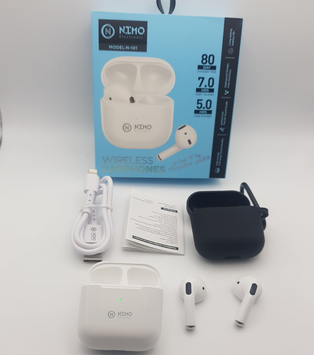 écouteurs sans fil Bluetooth NIMO Model : N-101