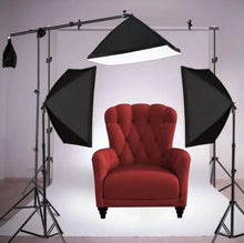 Charger l&#39;image dans la galerie, Kit Softbox 3 Pièces avec lampes
