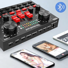 Charger l'image dans la galerie, Kit Micro BM800 + Carte Son V8S Bluetooth – Microphone Studio Condensateur avec DSP, Effets, Support &amp; Accessoires
