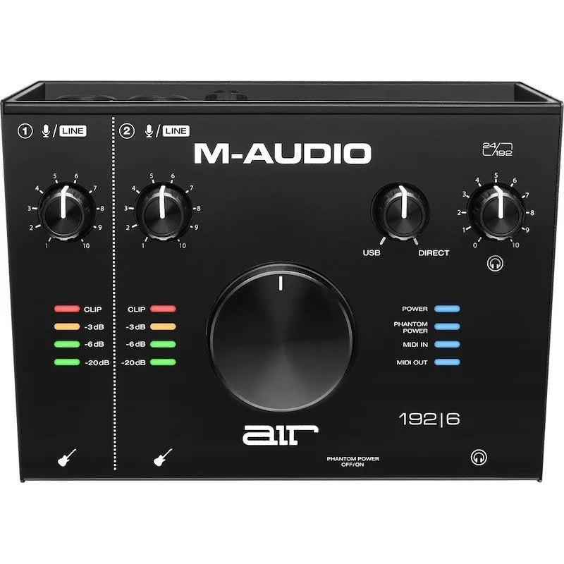Carte son  M-AUDIO AIR 192  2 entrées / 2 sorties + MIDI 24-bit / 192 kHz