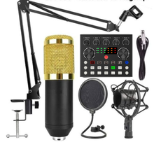 Charger l&#39;image dans la galerie, Microphone BM-800 &amp; Carte son V8 – Kit complet pour studio à domicile
