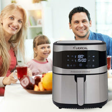 Charger l&#39;image dans la galerie, Lexical Air Fryer Friteuse sans Huile écran tactil LED 8 L

