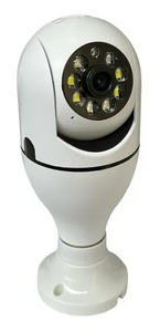 كاميرا  مراقبة 360 درجة  وايفي و  بطاقة الداكرة Caméra Ip Wifi Lampe Full Hd