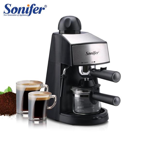 Sonifer SF3534 Electric 800W Espresso Coffee Maker 5 Bar 4 Cup 240ml Coffee