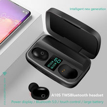 Charger l&#39;image dans la galerie, TWS ÉCOUTEURS SANS FIL 5.0 - NOIR- A10S
