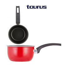 Charger l&#39;image dans la galerie, Taurus Lot 3 Casseroles+couvercles rouge VITAL Anti-Adhésive 18 cm+ 16 cm et 14 cm

